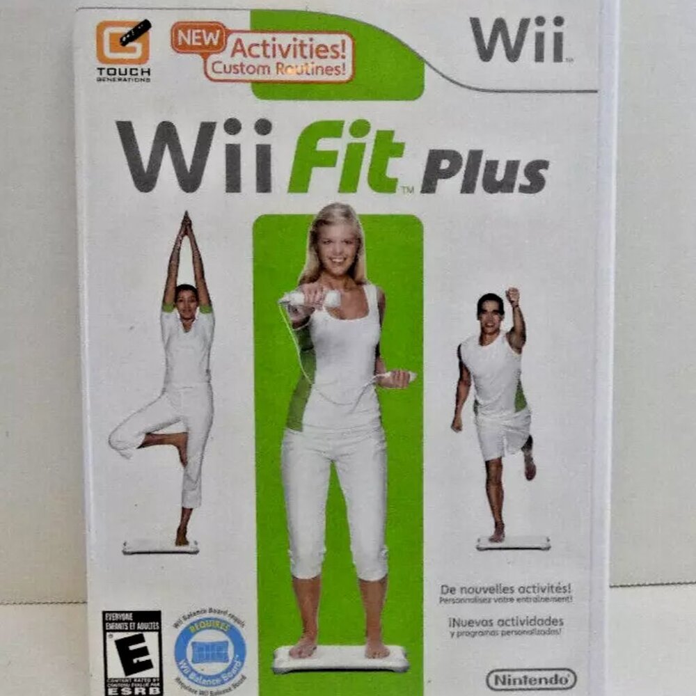Wii Fit Plus for Nintendo Exercise Activities Requires Wii Balance Board Not Inc